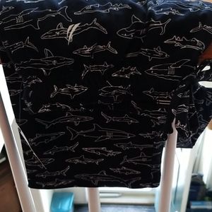 Nautica Men's sleep pants NWT navy shark sharks